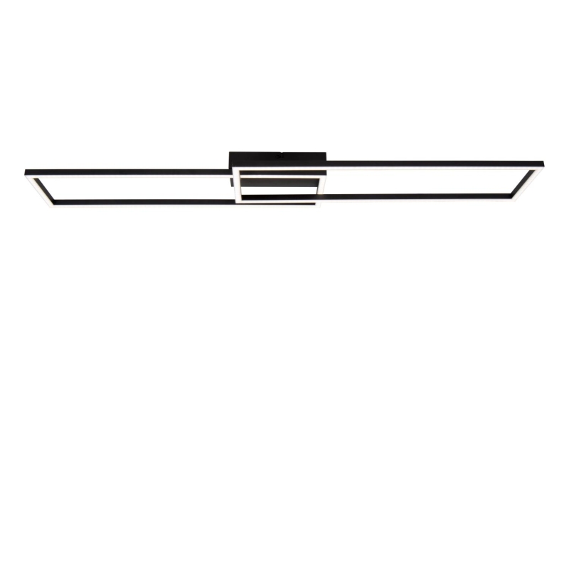 Lucide ARIANNE - Flush ceiling light - LED - CCT - 1x23W 2700K/4000K - Black